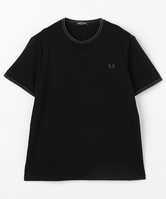 FRED PERRY Twin Tipped T-Shirt / M1588 簡約刺繡短袖T恤