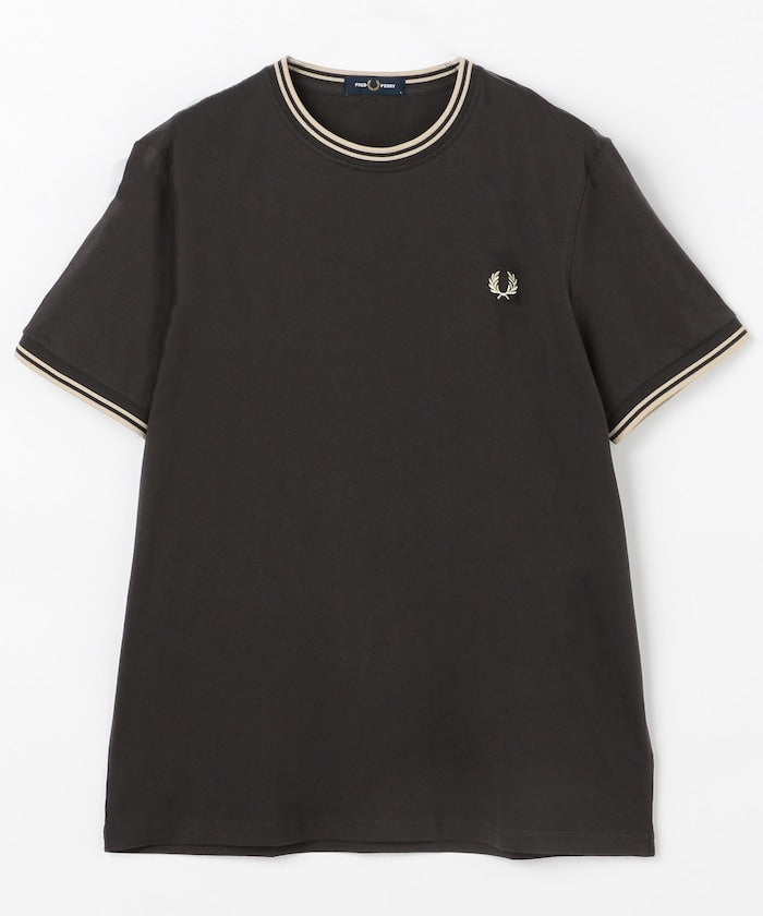 FRED PERRY Twin Tipped T-Shirt / M1588 簡約刺繡短袖T恤