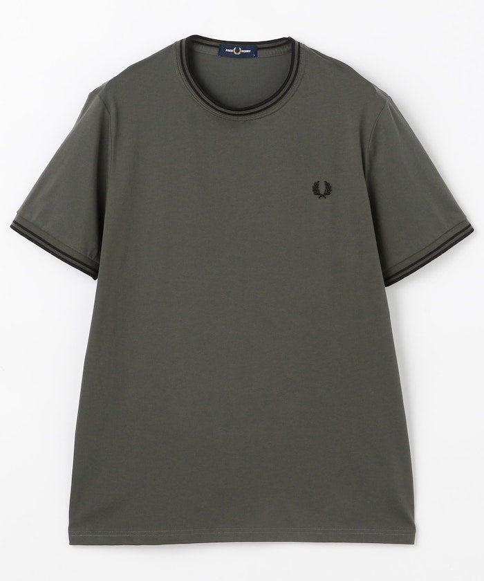 FRED PERRY Twin Tipped T-Shirt / M1588 簡約刺繡短袖T恤