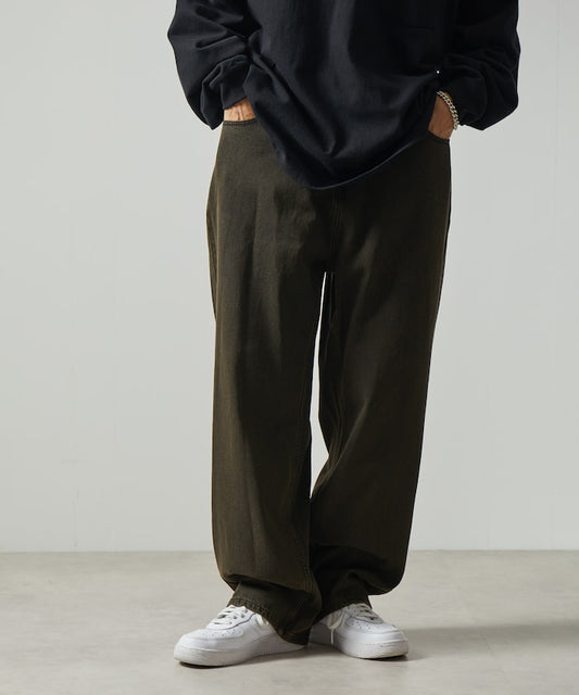 FREAK'S STORE Wide Straight Denim pants 寬版直筒牛仔褲