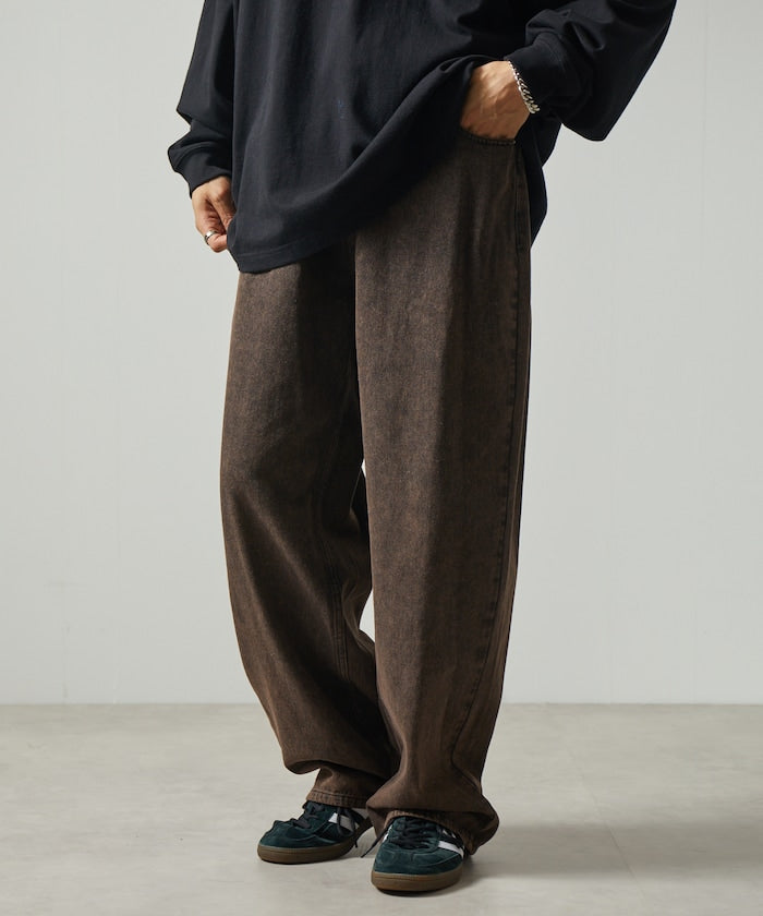 FREAK'S STORE Wide Straight Denim pants 寬版直筒牛仔褲