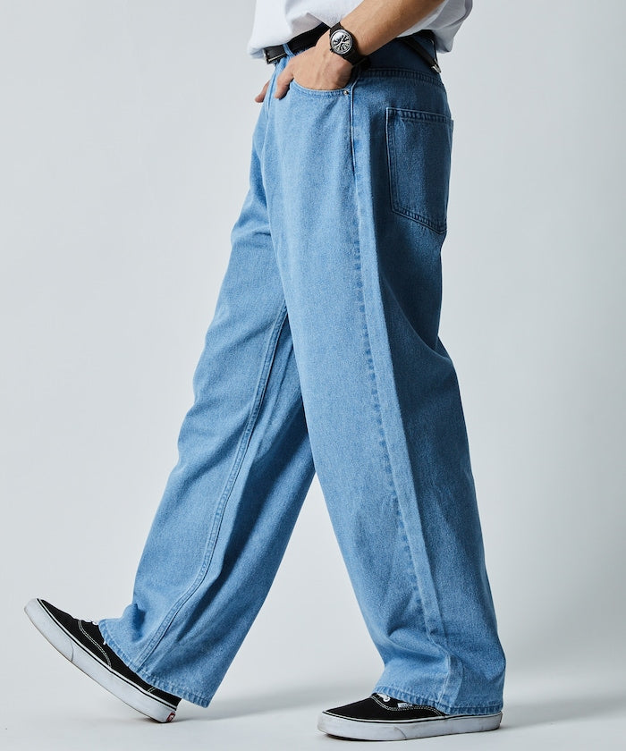 FREAK'S STORE Wide Straight Denim pants 寬版直筒牛仔褲