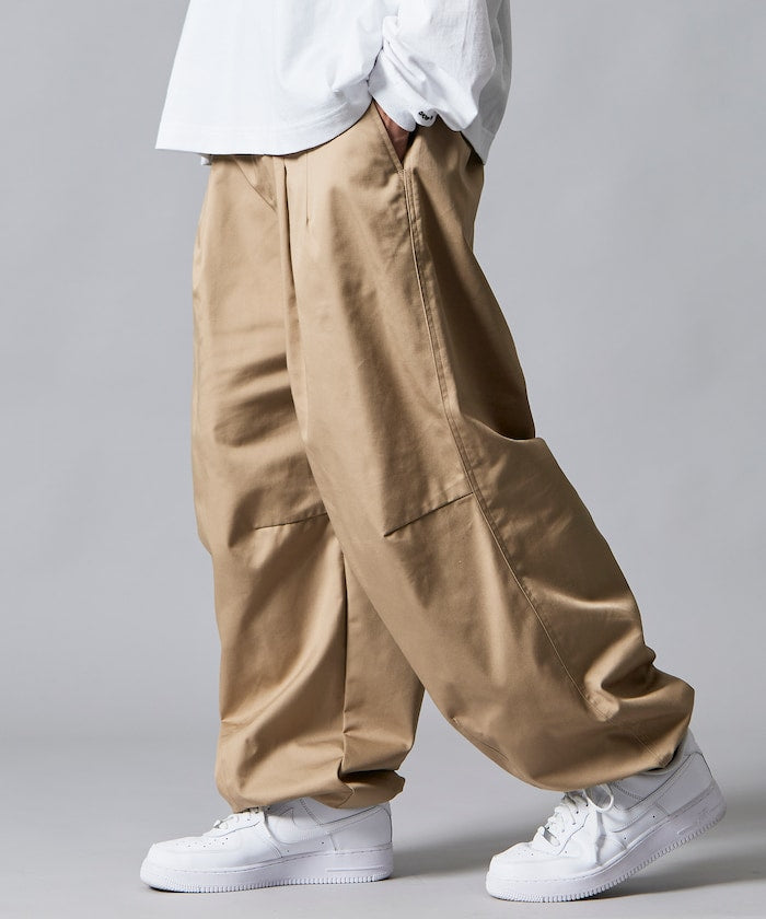 FREAK'S STORE Wide Silhouette Military Circus Pants 寬版軍裝風錐形褲
