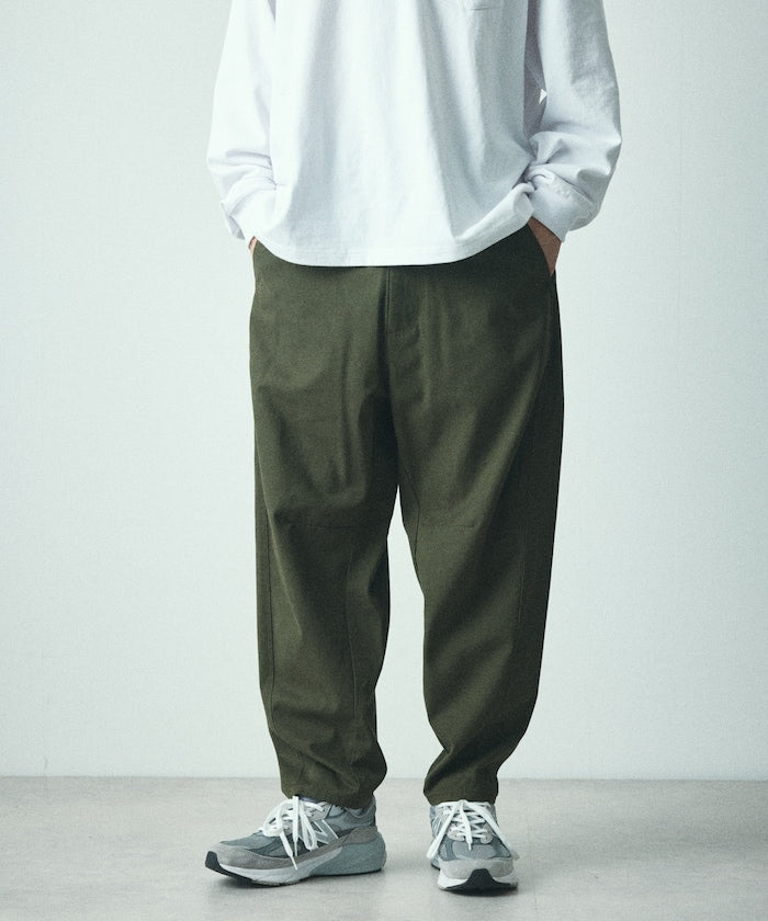 FREAK'S STORE Wide silhouette curved Pants 寬版錐形褲