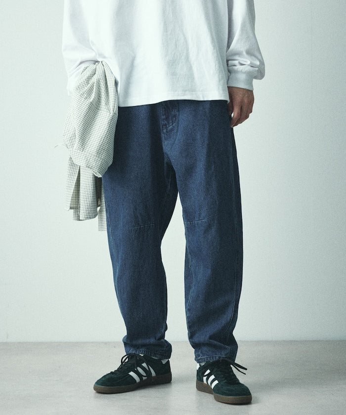 FREAK'S STORE Wide silhouette curved Pants 寬版錐形褲