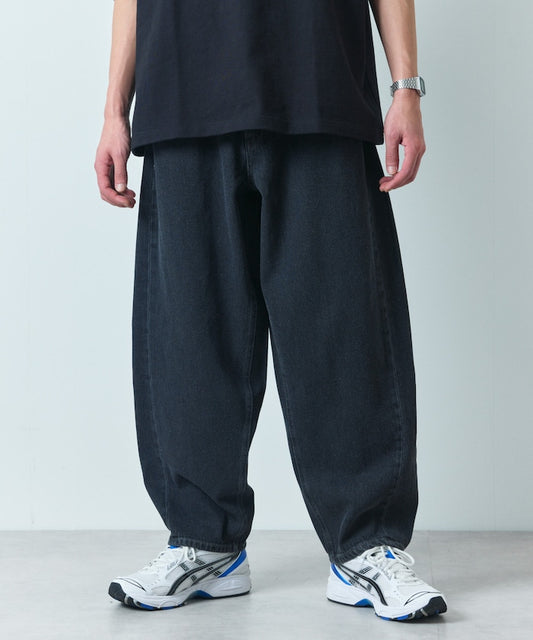 FREAK'S STORE Wide silhouette barrel leg denim 寬版錐形牛仔褲
