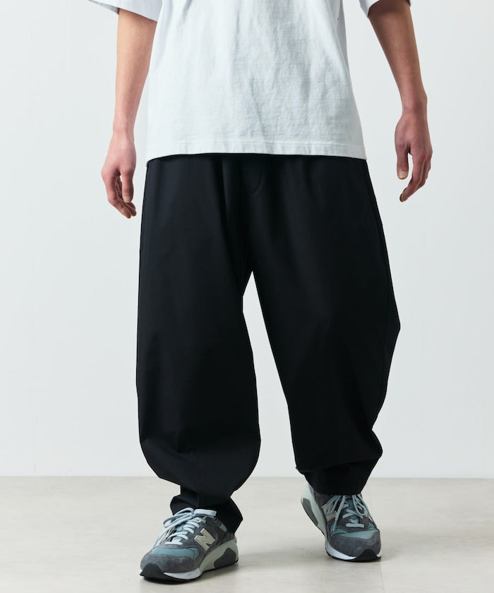 FREAK'S STORE Wide silhouette ankle tuck chef Pants 錐型褲