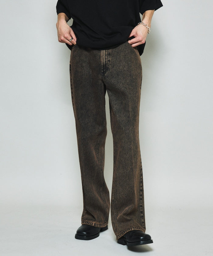FREAK'S STORE Slim fit denim flare Pants 修身牛仔喇叭褲