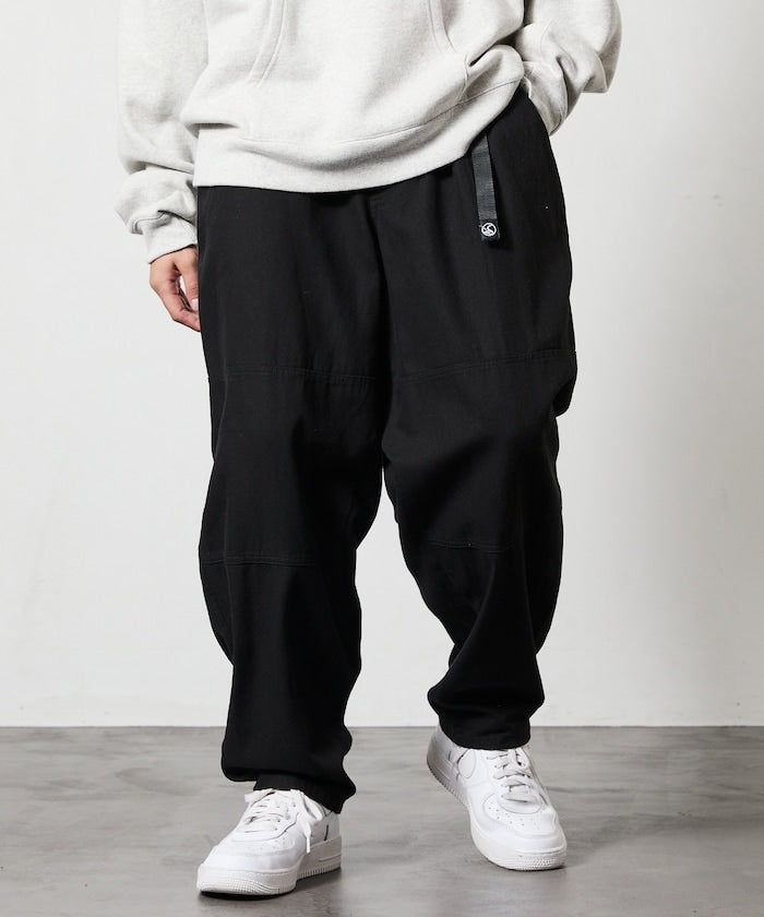 FREAK'S STORE Wide-cut duck double-knee climbing Pants 寬版休閒登山褲