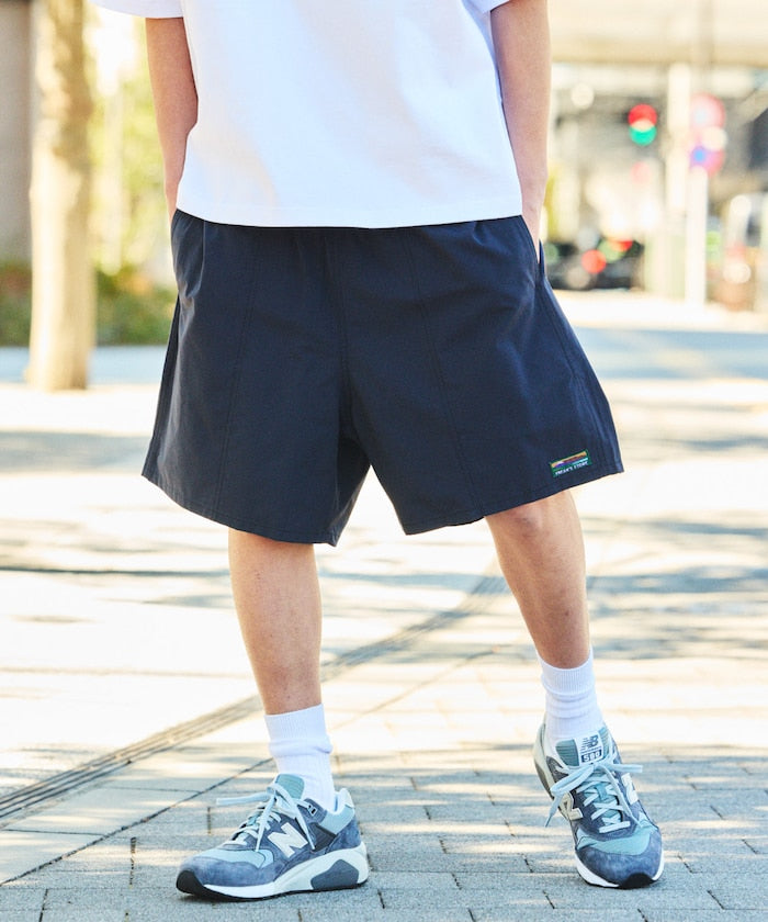 FREAK'S STORE Cotton nylon packable easy shorts 可收納休閒短褲