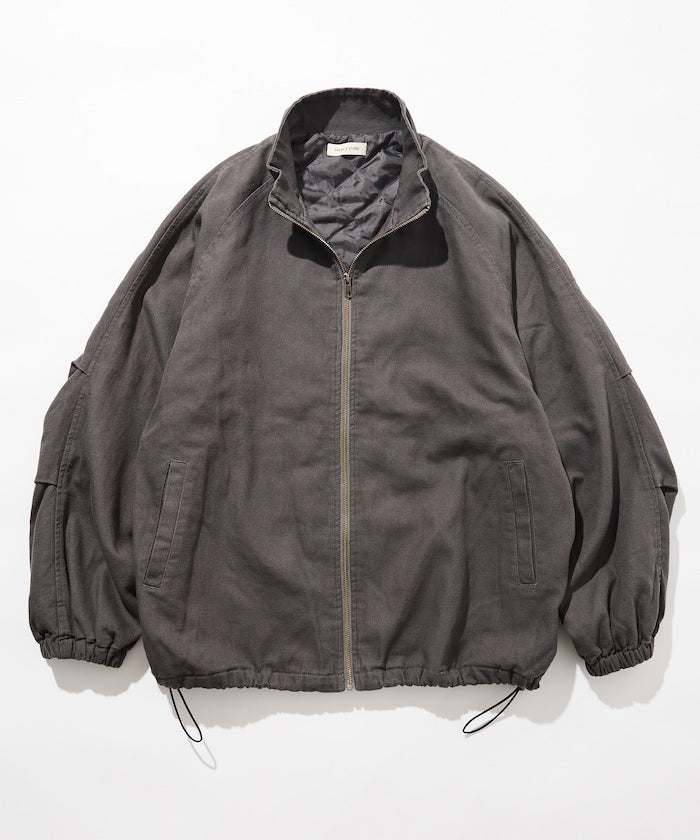 FREAK'S STORE Oversized stand-collar duck Blouson 絎縫加厚拉鍊夾克【預約商品 | 2025/10上旬出貨】