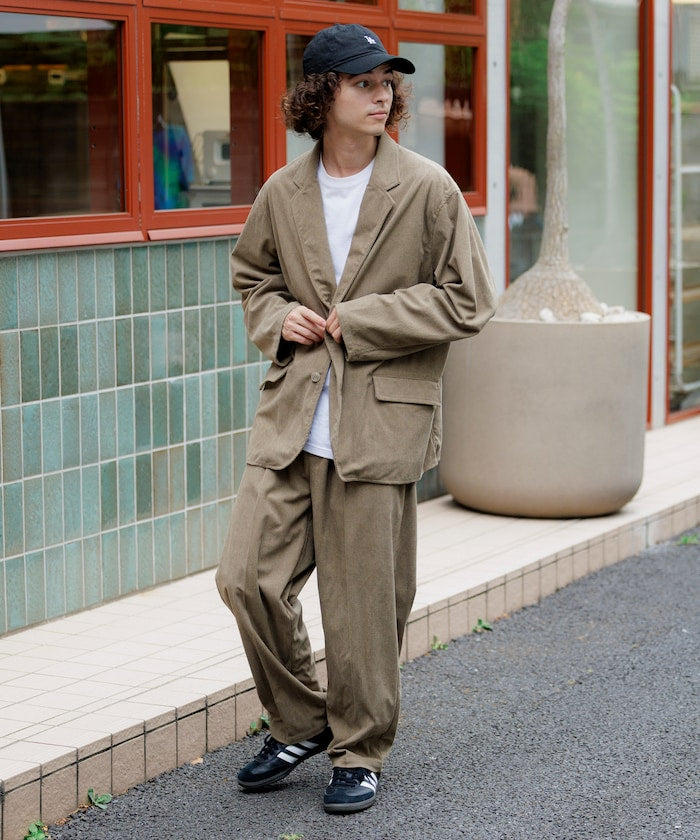 FREAK'S STORE Relax Fit Corduroy Setup 寬版燈芯絨套裝(西裝外套+長褲)
