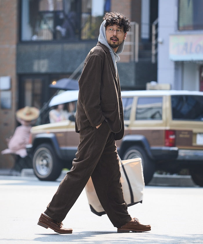 FREAK'S STORE Relax Fit Corduroy Setup 寬版燈芯絨套裝(西裝外套+長褲)