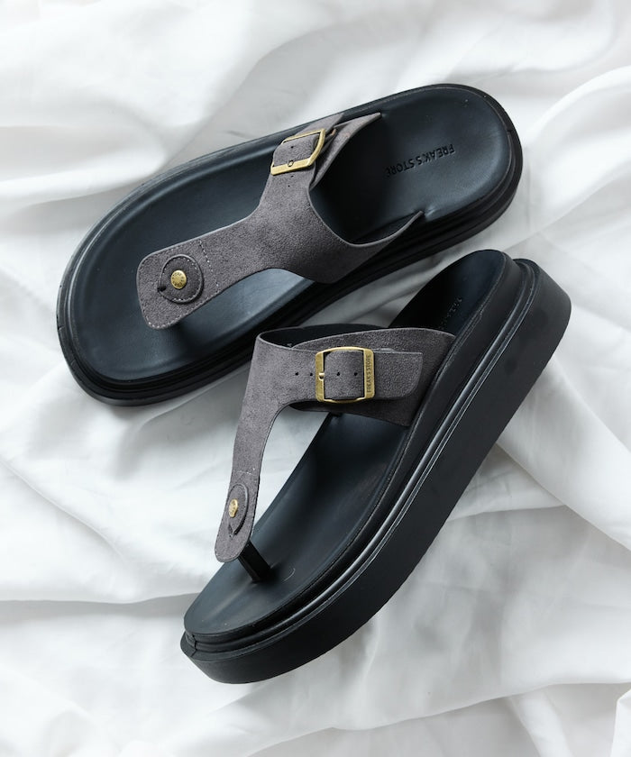 FREAK'S STORE Faux suede thong Sandal 仿麂皮人字拖涼鞋