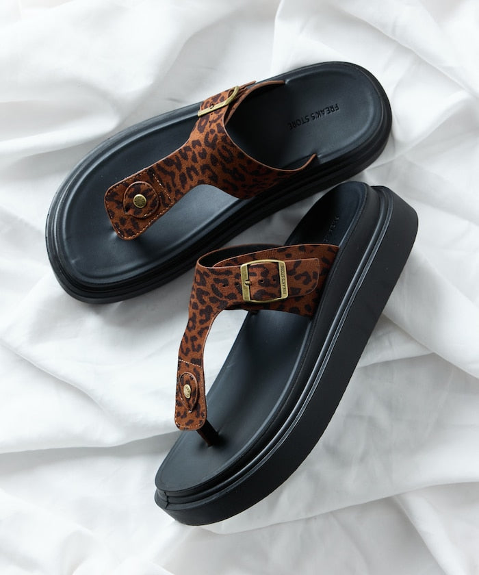 FREAK'S STORE Faux suede thong Sandal 仿麂皮人字拖涼鞋