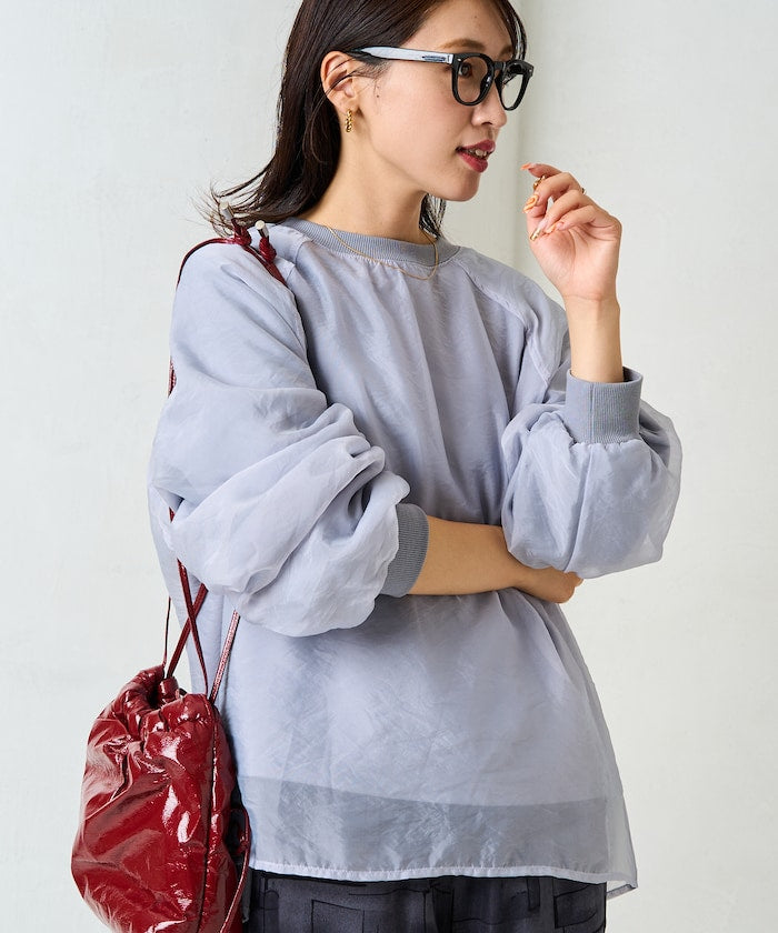 特價 FREAK'S STORE 拼接歐根紗休閒上衣