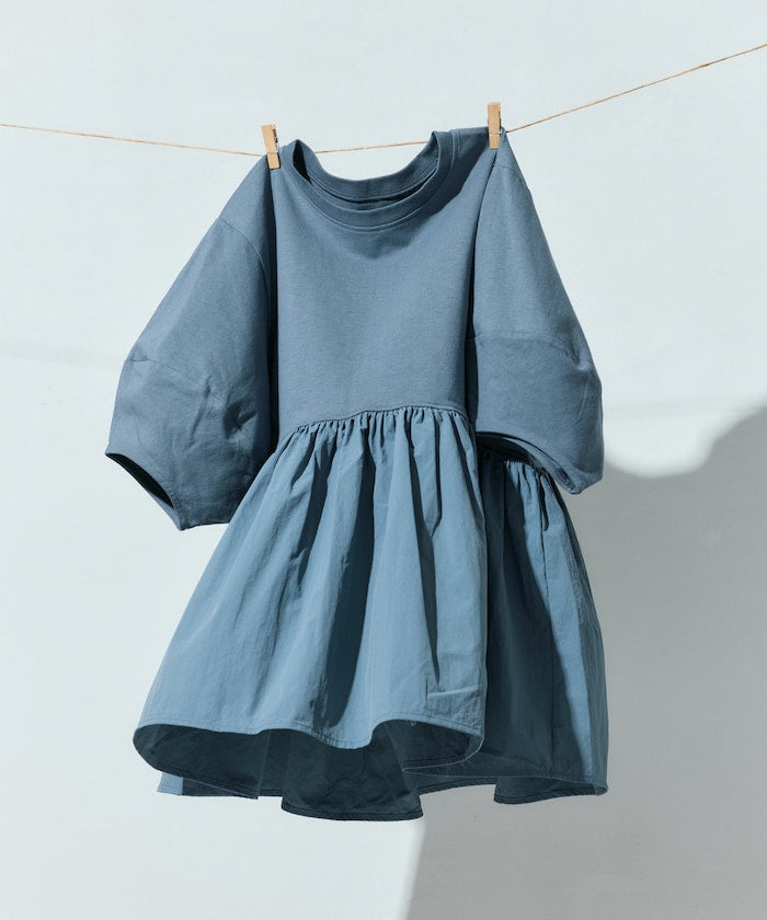 FREAK'S STORE 限定 燈籠袖層次短袖上衣