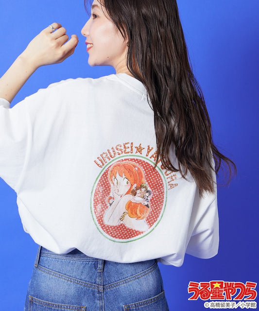 FREAK'S STORE Urusei Yatsura Circle Back Print T-Shirt 福星小子印花短袖T恤