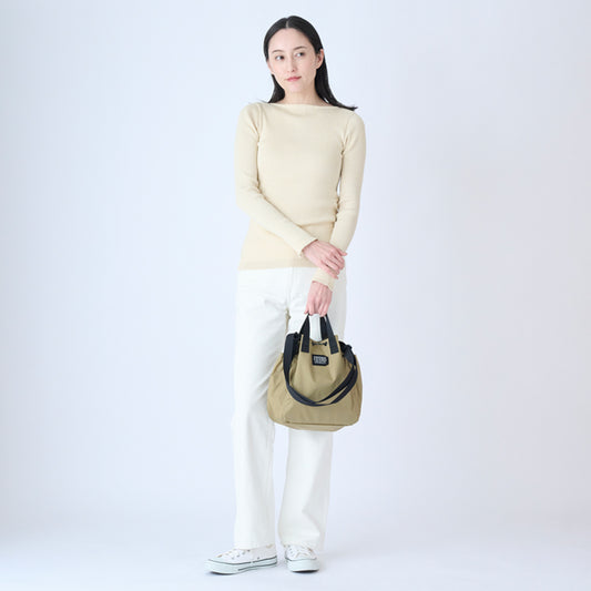 FREDRIK PACKERS 210D BLOOM SHOULDER *BLACK NAME 手提單肩包