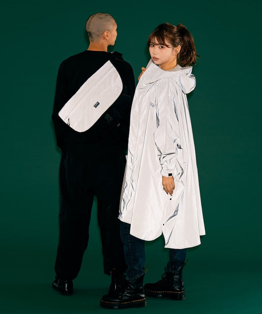 KiU FULL REFLECTOR PONCHO 雨衣斗篷