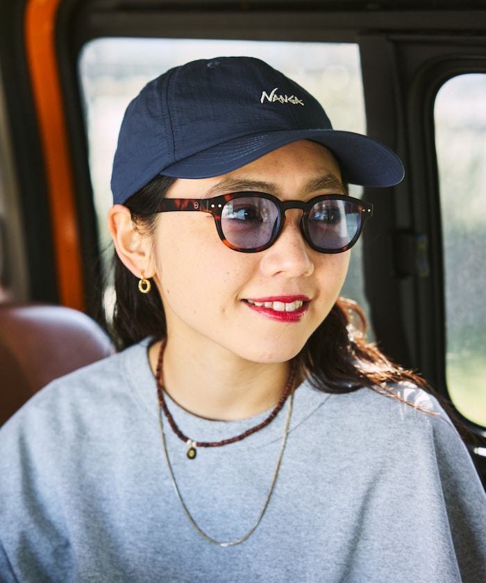 NANGA NYLON TUSSER BB CAP 品牌刺繡棒球帽