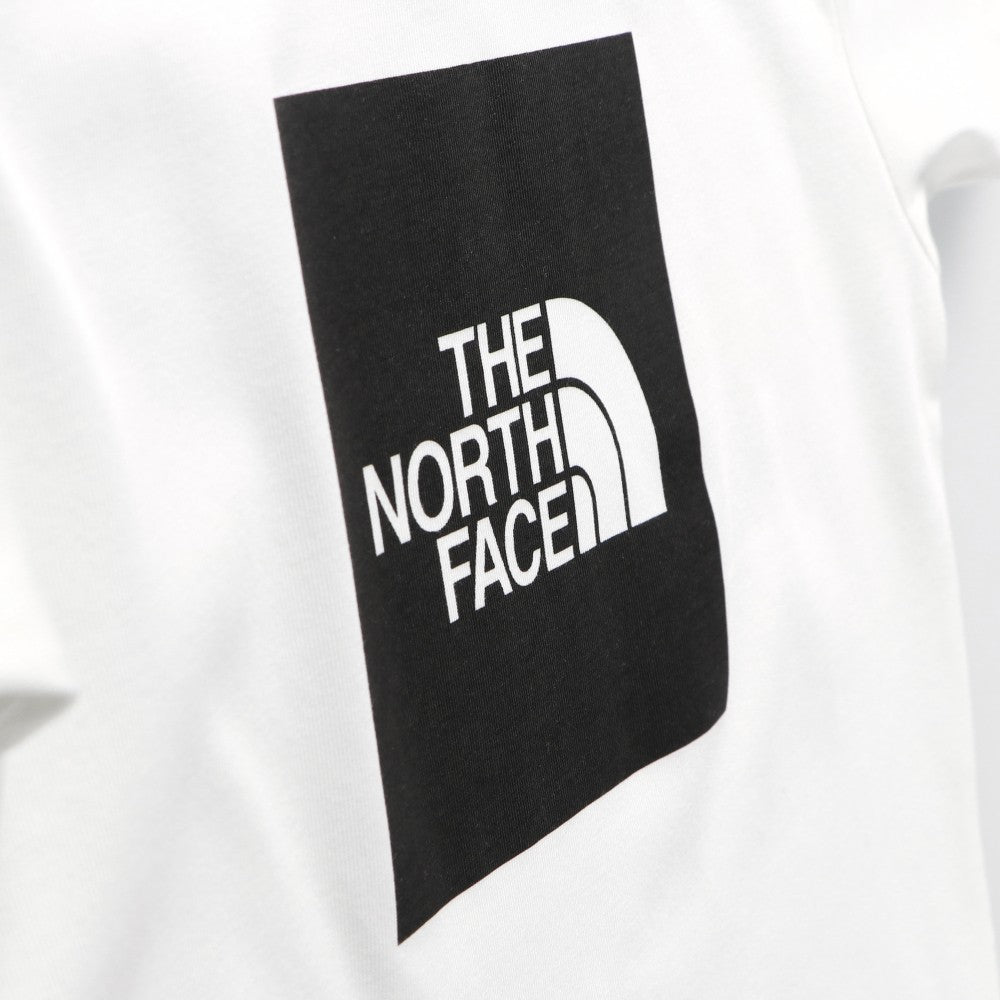 THE NORTH FACE童裝 短袖小方logoT上衣