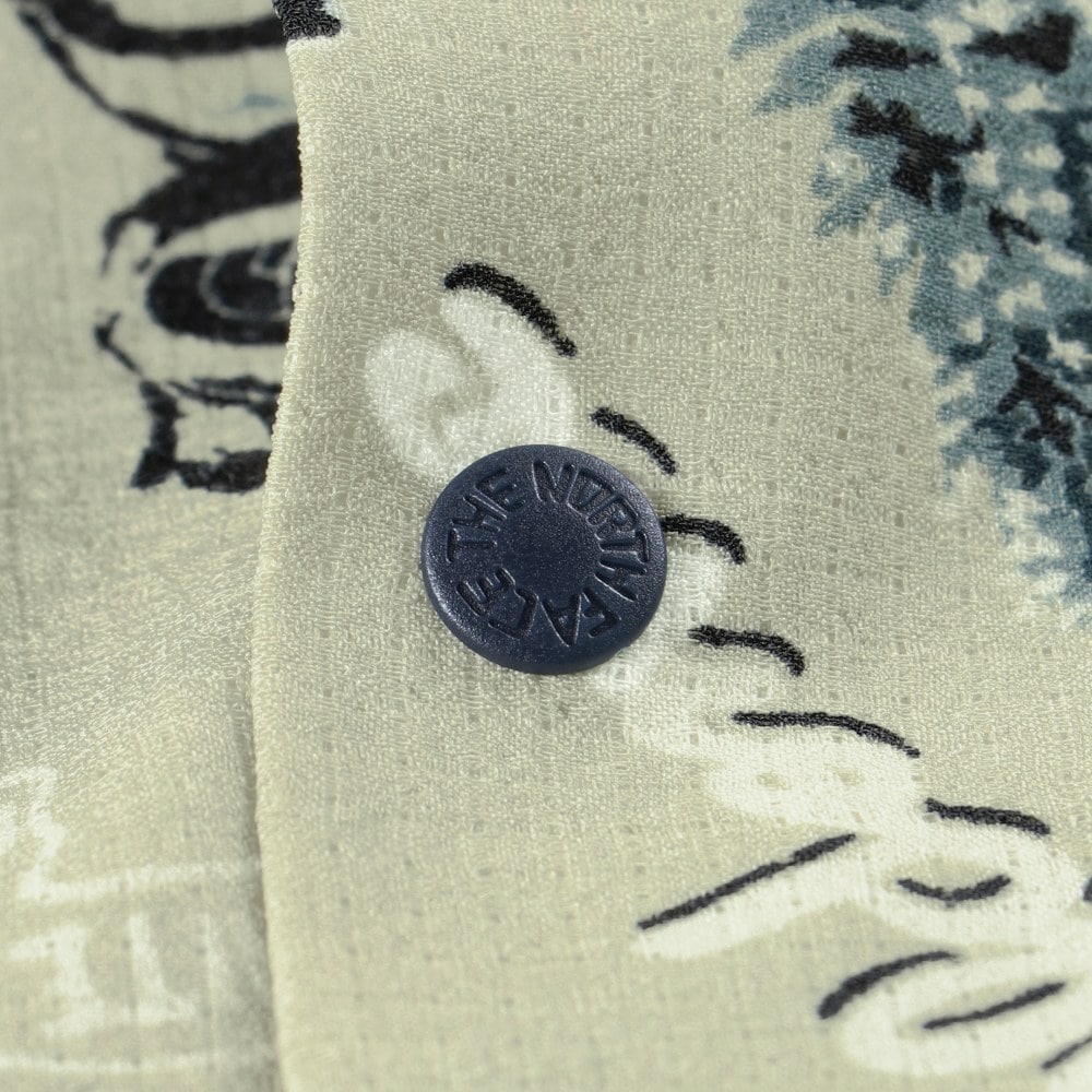 THE NORTH FACE 童裝 短袖夏威夷風透氣襯衫 NRJ22339