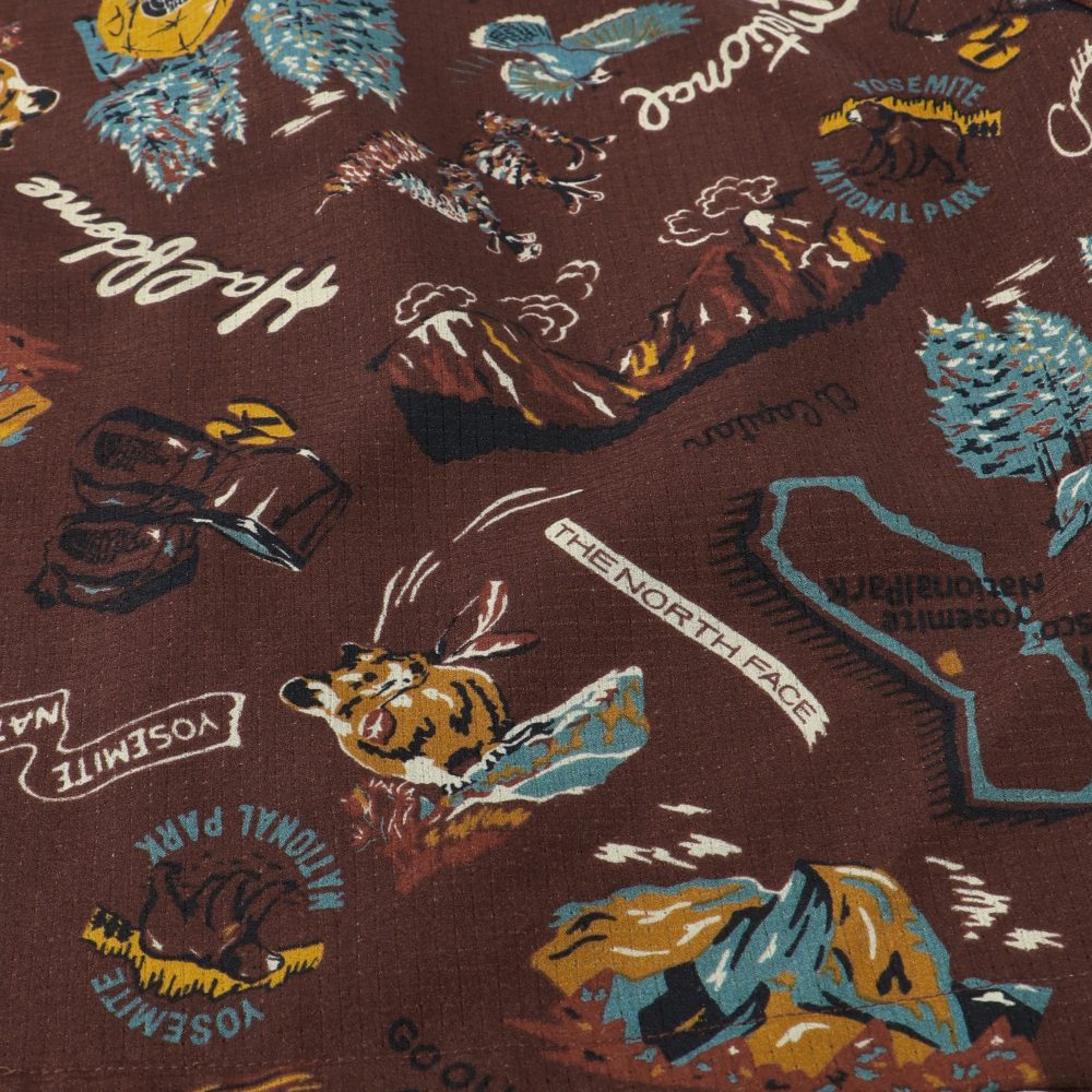 THE NORTH FACE 童裝 短袖夏威夷風透氣襯衫 NRJ22339