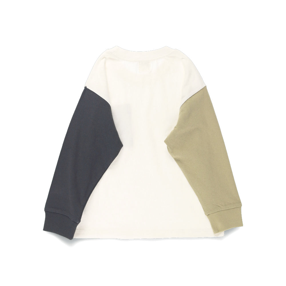 DRCbranshes 100%純棉 口袋長袖T