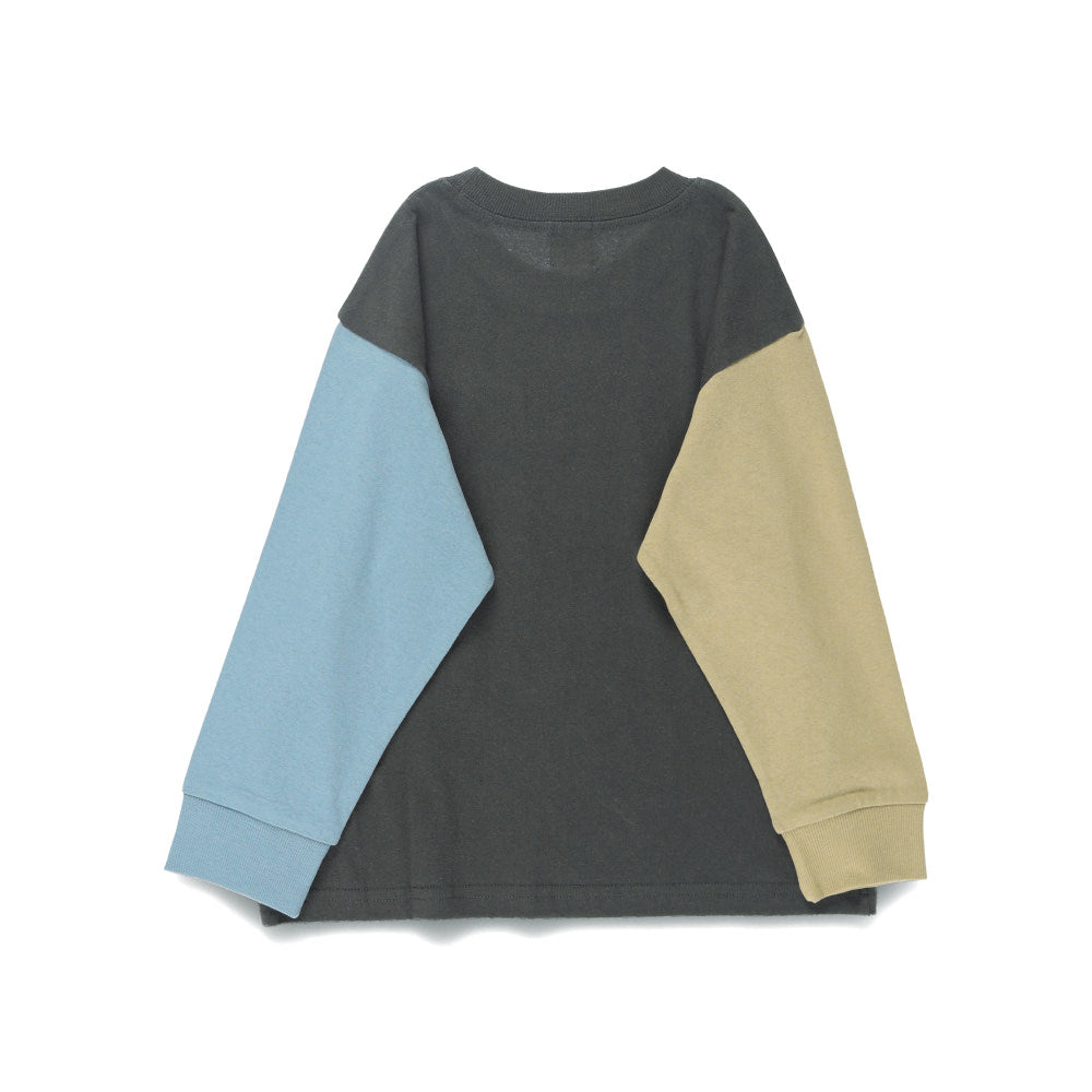 DRCbranshes 100%純棉 口袋長袖T