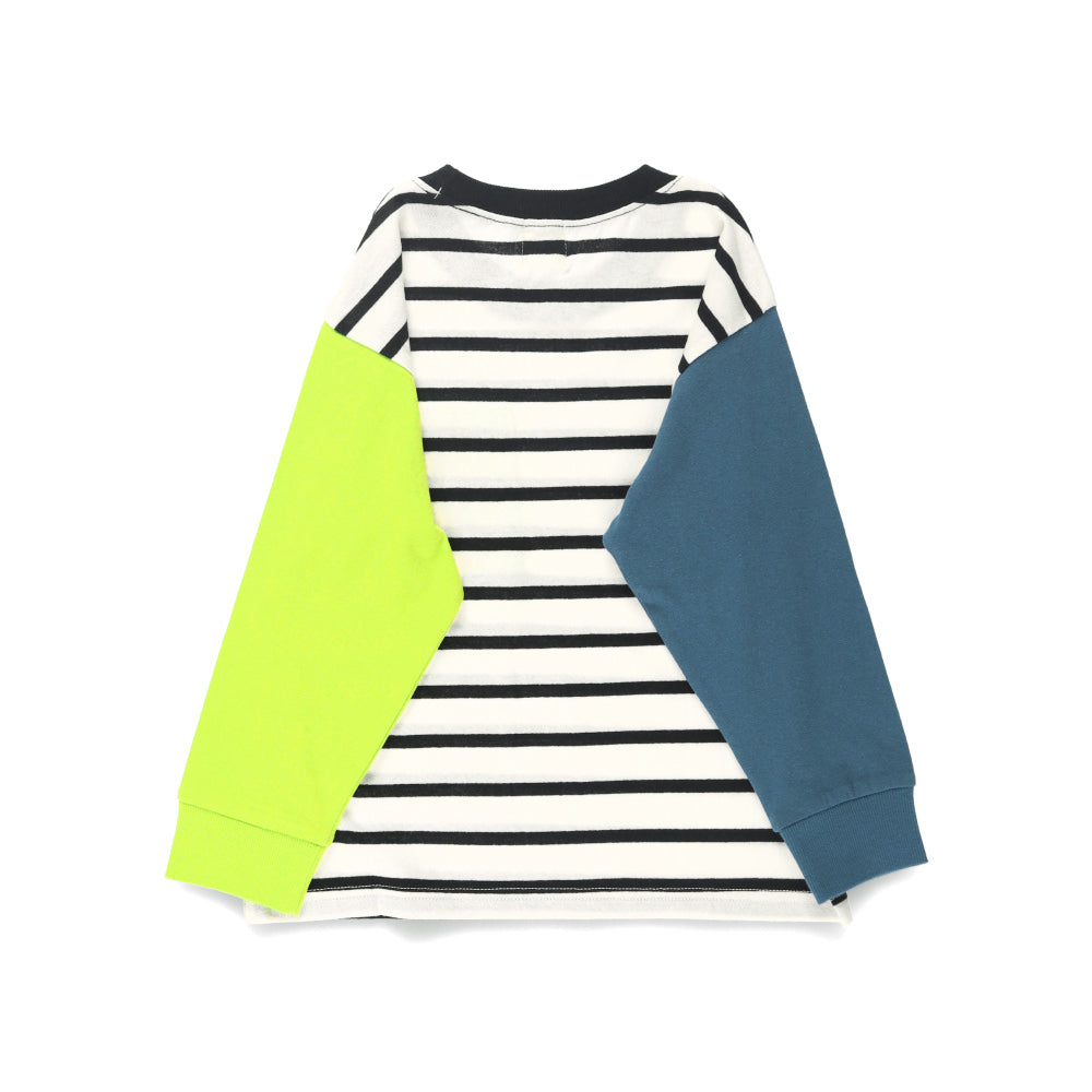 DRCbranshes 100%純棉 口袋長袖T