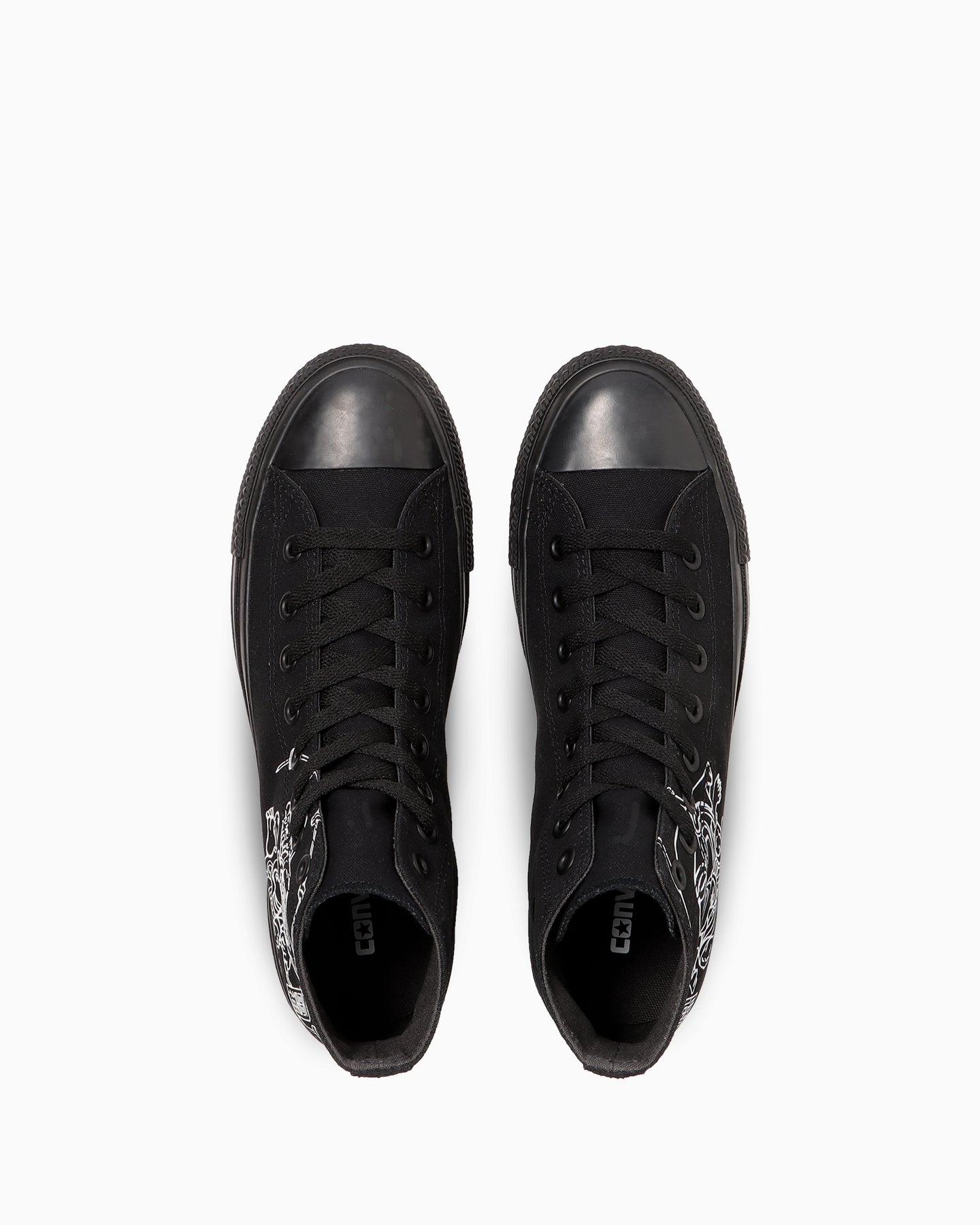 日本限定 CONVERSE ALL STAR FUJINRAIJIN HI 限定設計高筒帆布鞋