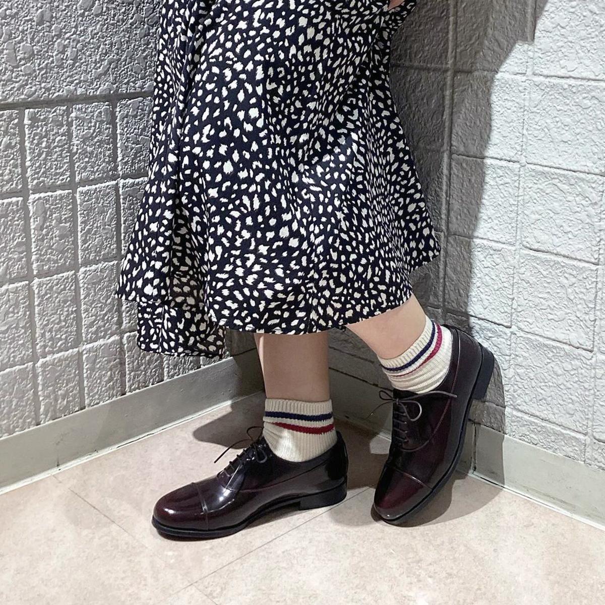 日本製HARUTA Balmoral 經典綁帶皮鞋 #500