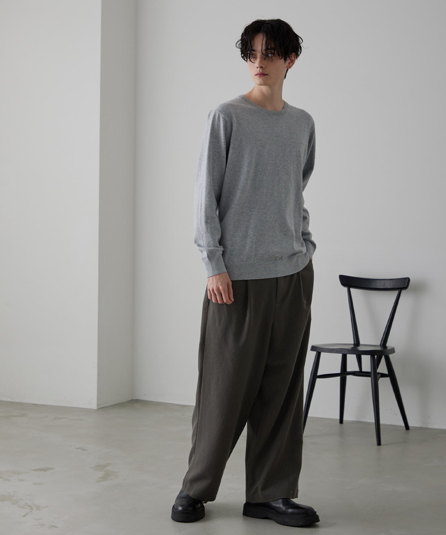 THE CRAFT CREW PRODUCTS TR 彈性打摺西裝褲