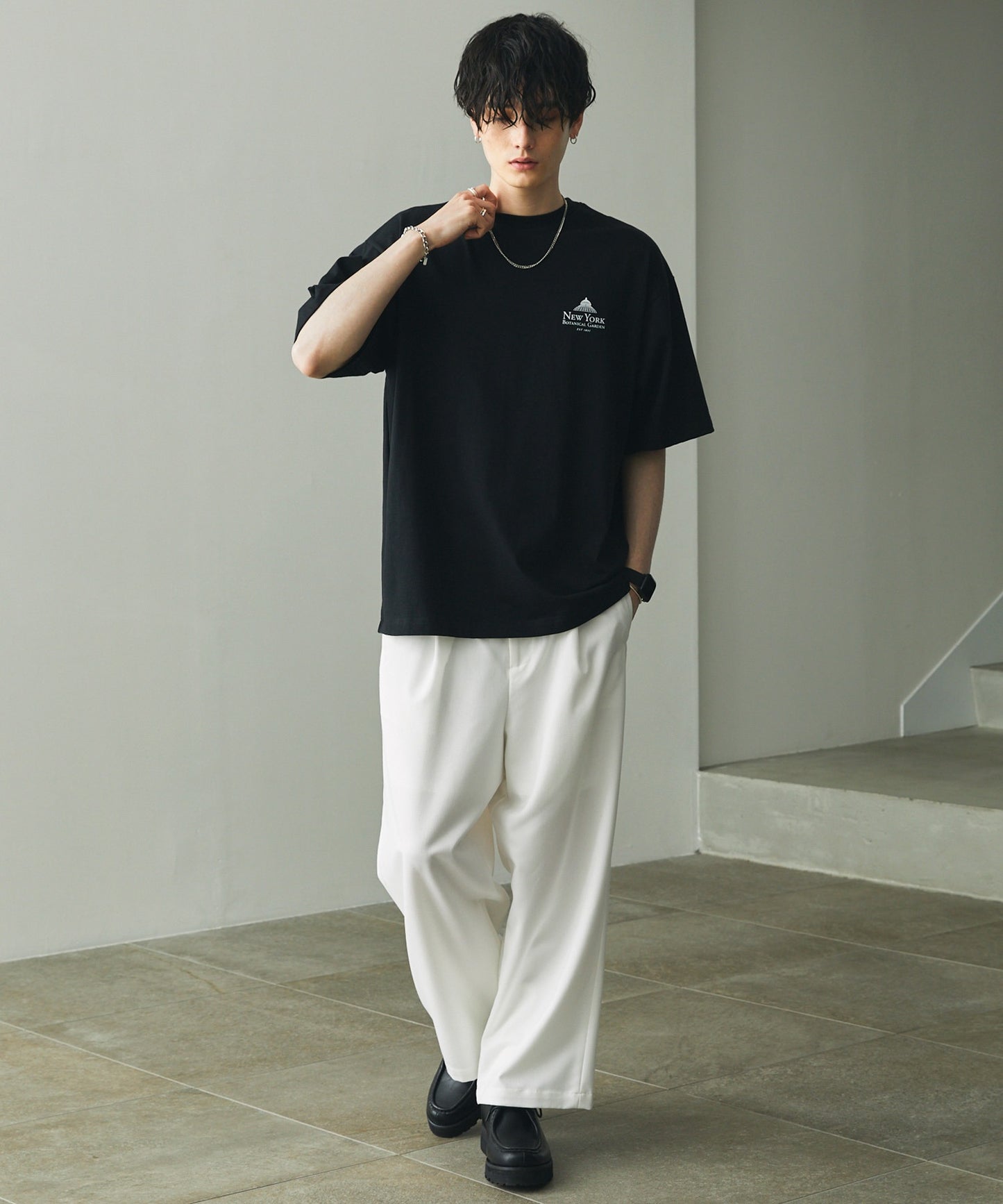 THE CRAFT CREW PRODUCTS TR 彈性打摺西裝褲
