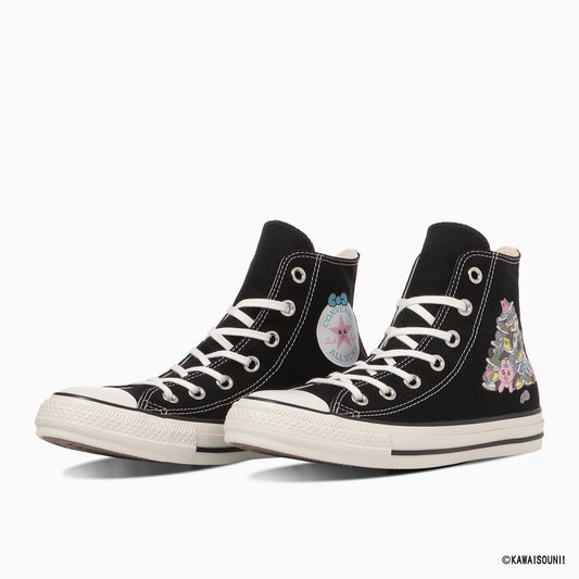 日本限定 CONVERSE X KAWAISOUNI! ALL STAR KM HI 聯名高筒帆布鞋