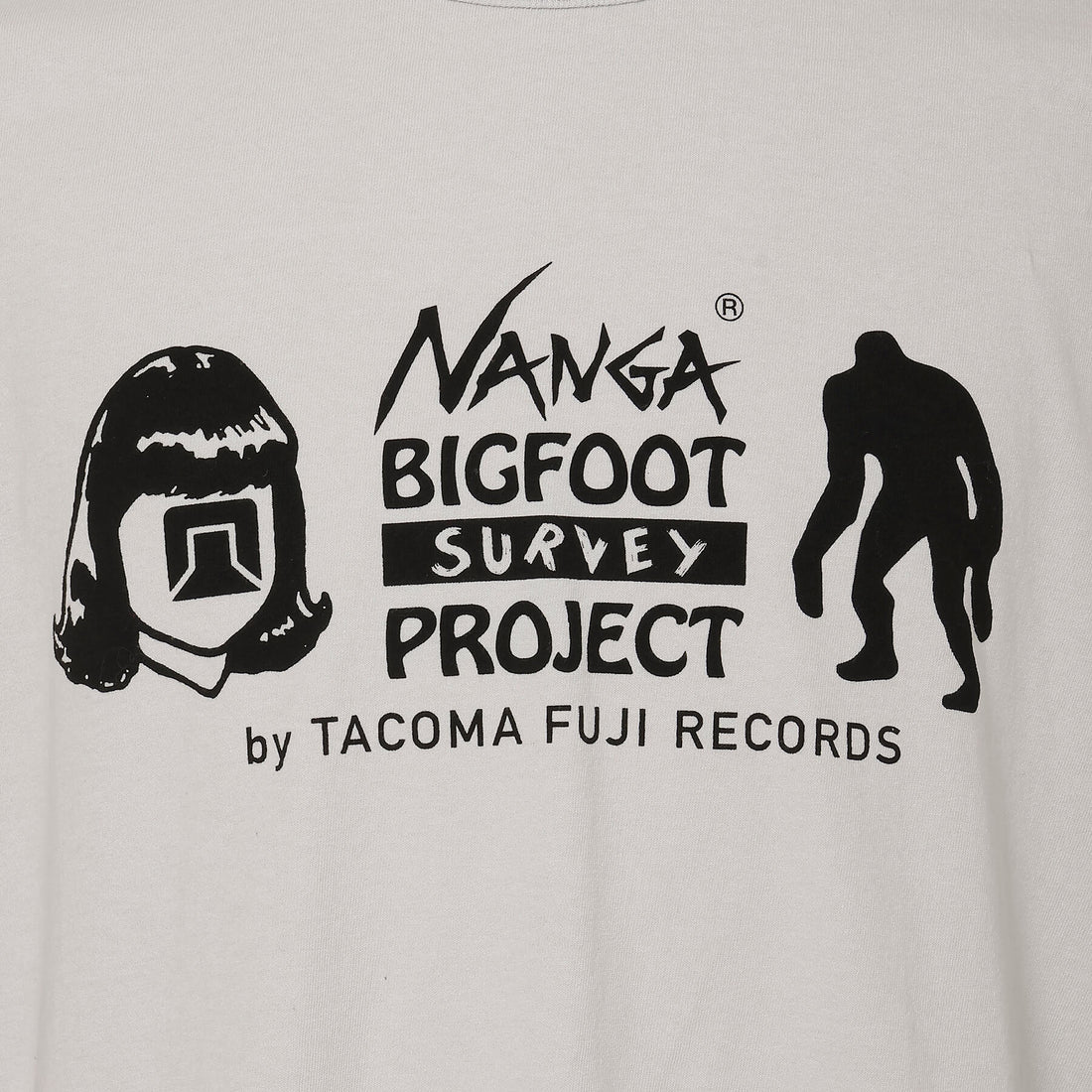 NANGA × TACOMA FUJI RECORDS LOGO標誌短袖T恤