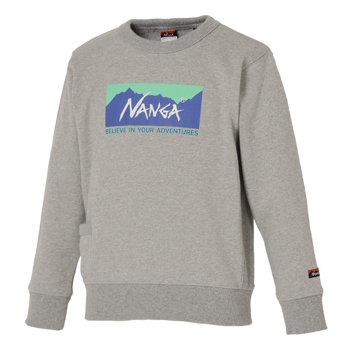 NANGA ECO HYBRID BOX LOGO 兒童大學T