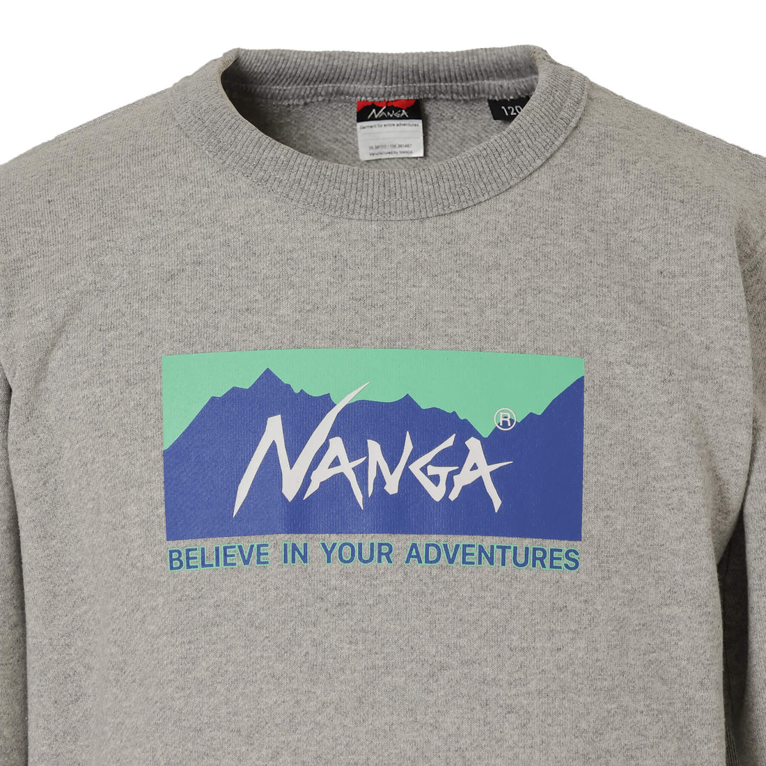 NANGA ECO HYBRID BOX LOGO 兒童大學T