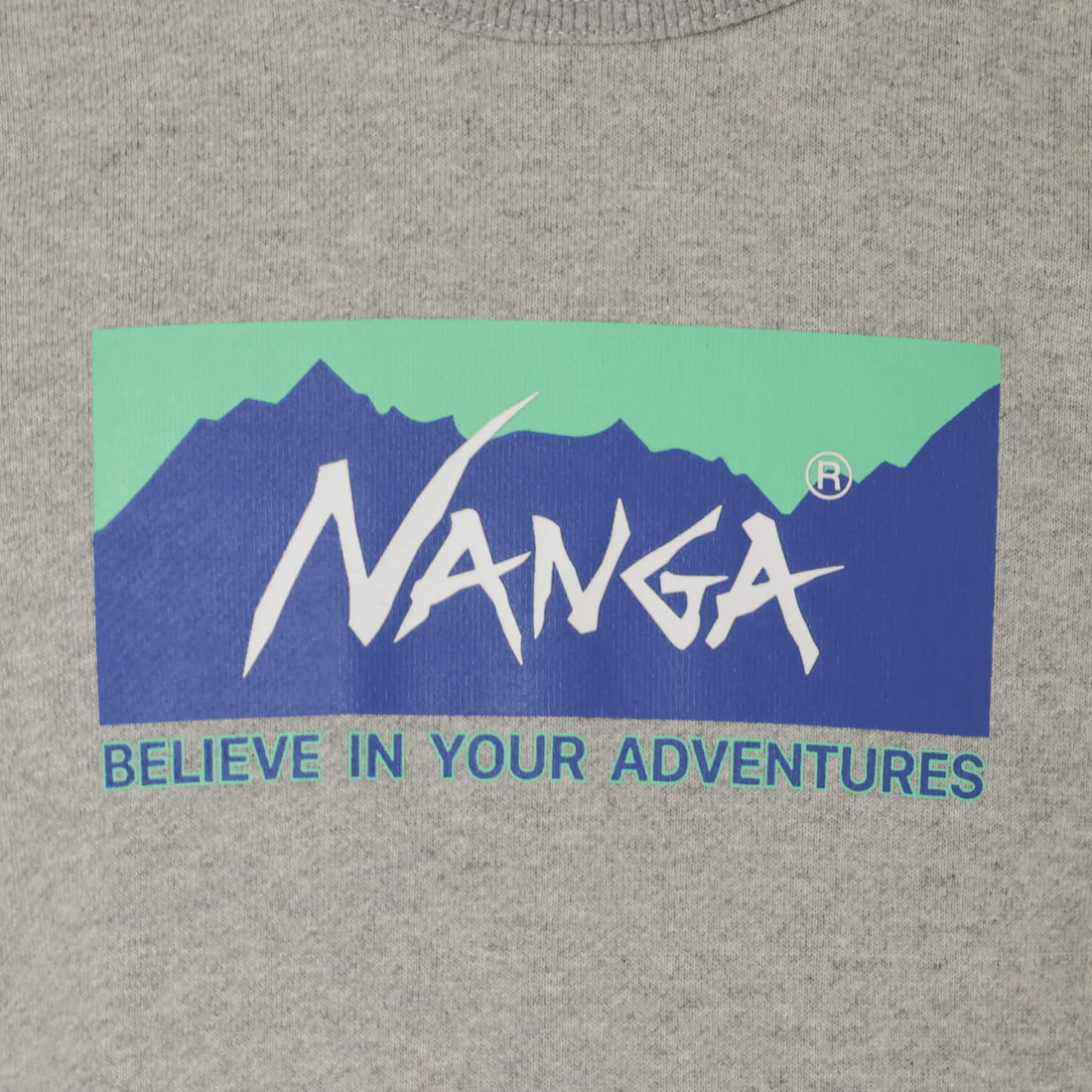 NANGA ECO HYBRID BOX LOGO 兒童大學T