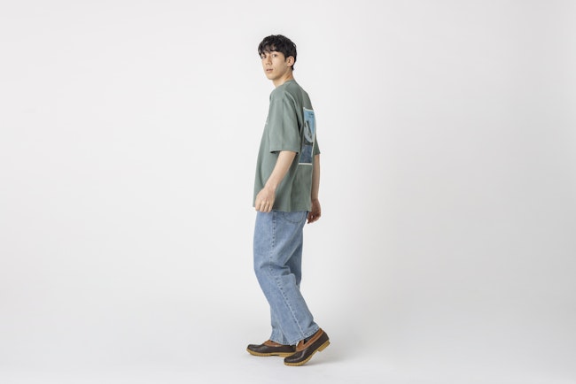 日本限定 L.L.Bean BEAN'S 1980 復古鱒魚短袖T恤上衣