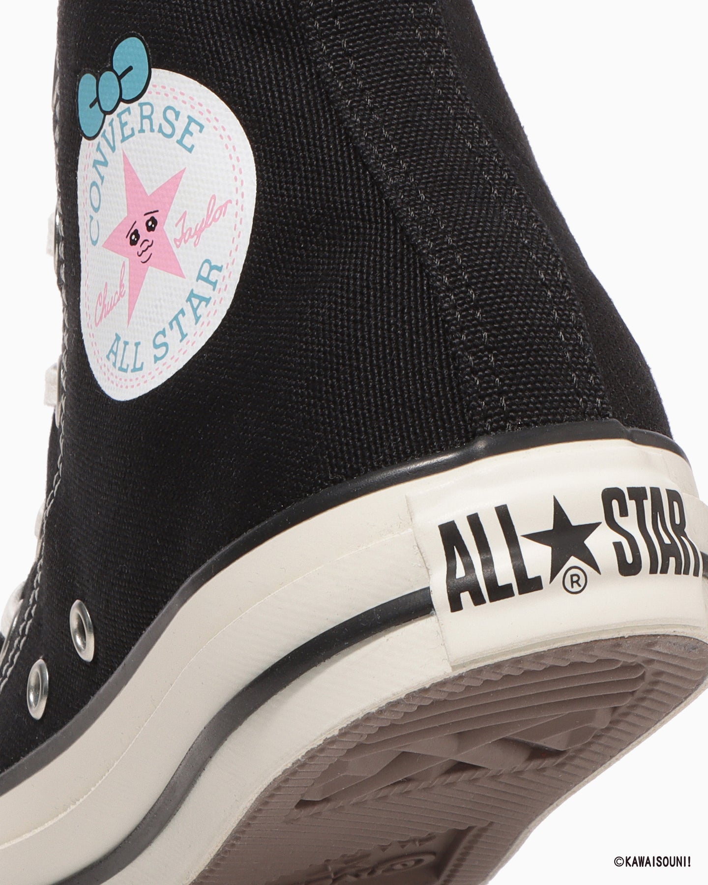 日本限定 CONVERSE X KAWAISOUNI! ALL STAR KM HI 聯名高筒帆布鞋