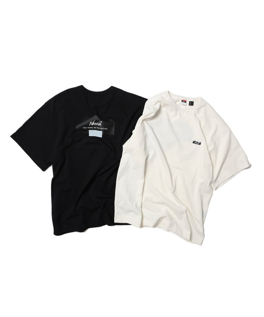 NANGA ECO HYBRID GET READY TEE 刺繡LOGO短袖T恤
