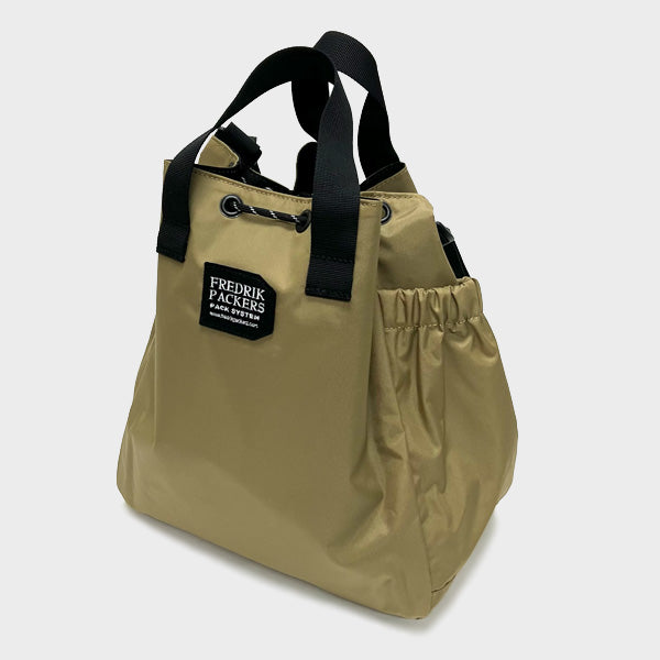 FREDRIK PACKERS 210D BLOOM SHOULDER *BLACK NAME 手提單肩包