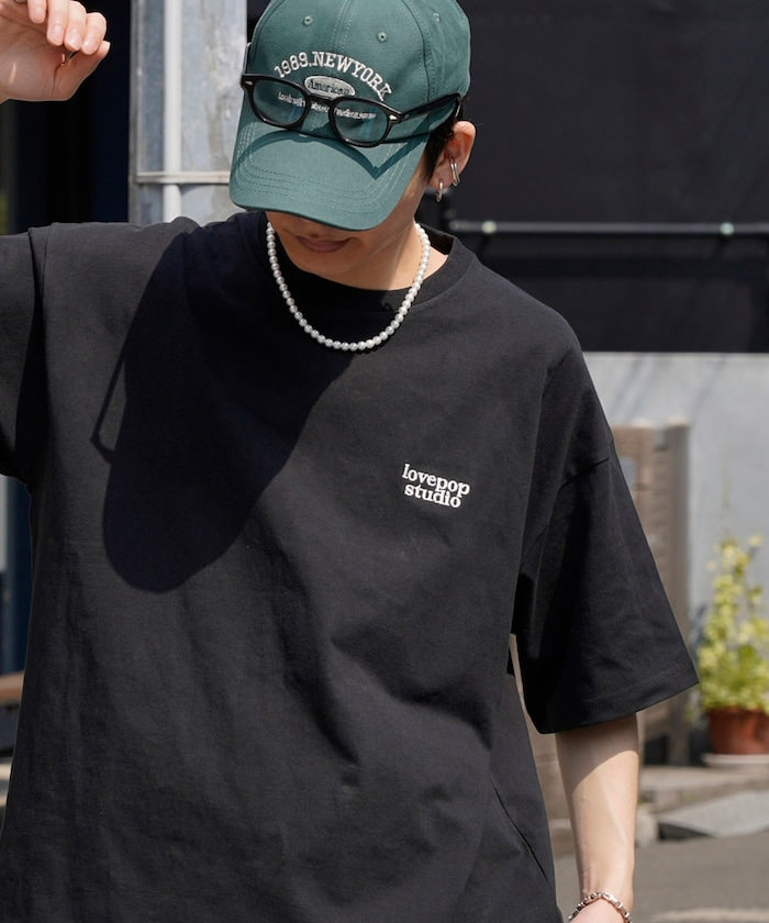 PUBLUX Lovepop studio Heart Foam Back Print Tee 印花短袖T恤