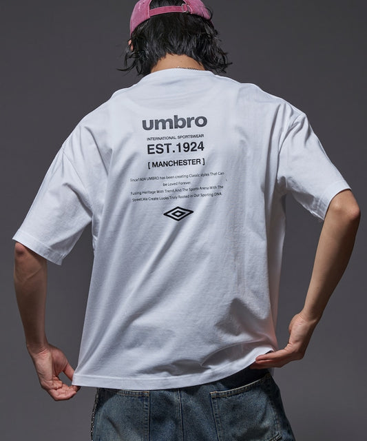 PUBLUX x UMBRO back print crew neck T-shirt 聯名限定印花短袖 T 恤