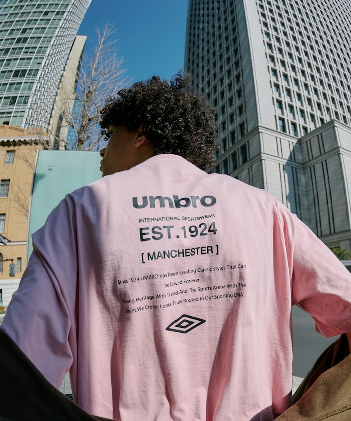 PUBLUX x UMBRO back print crew neck T-shirt 聯名限定印花短袖 T 恤