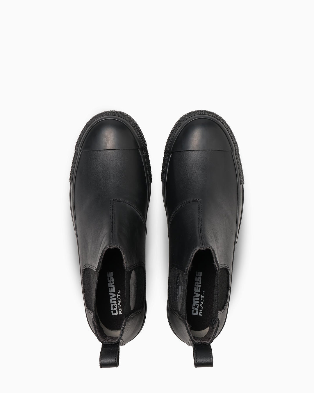 日本限定 CONVERSE LEATHER ALL STAR Ⓡ LIFTED SIDEGORE HI 厚底側鬆緊皮革高筒鞋