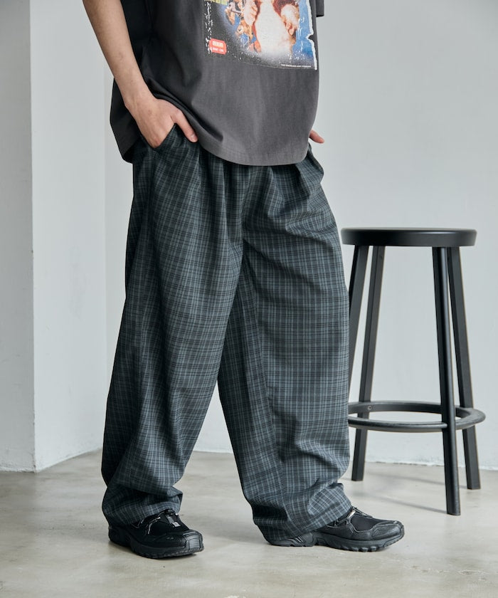 PUBLUX Easy Barrel Pants 打褶休閒褲