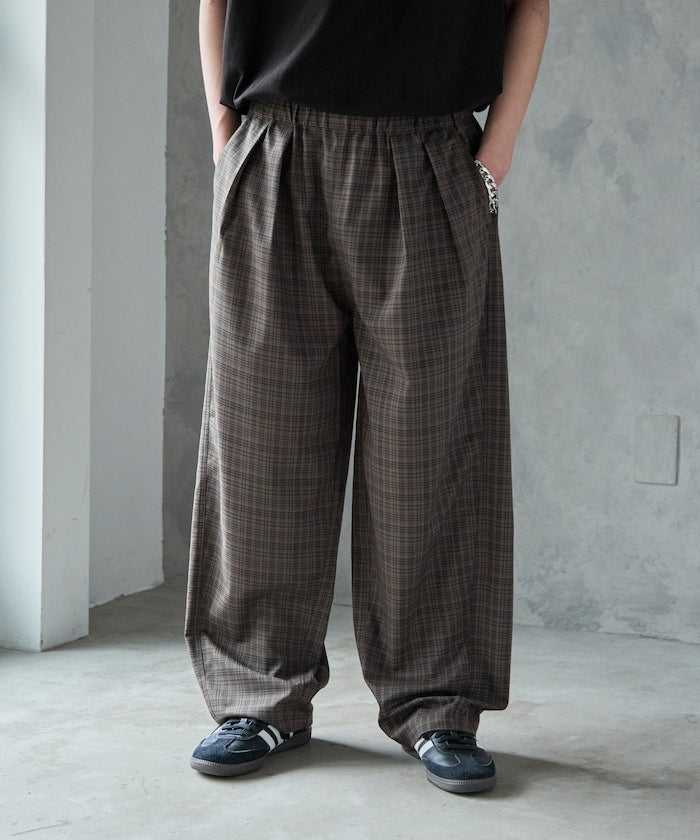 PUBLUX Easy Barrel Pants 打褶休閒褲